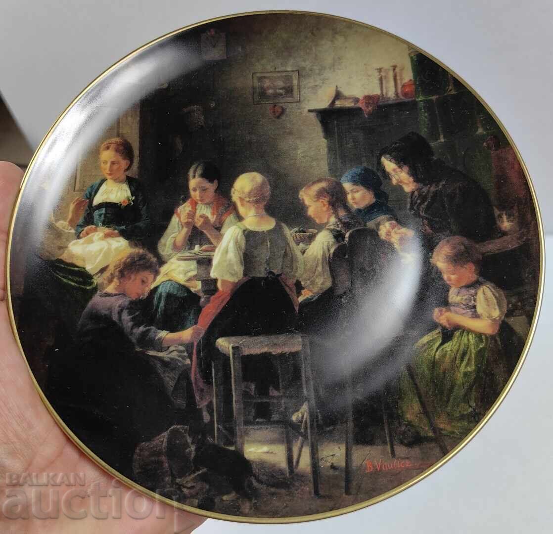 Licitație FARFURIE DE PORȚELAN DE COLECȚIE DE ȘCOALĂ MARCATA