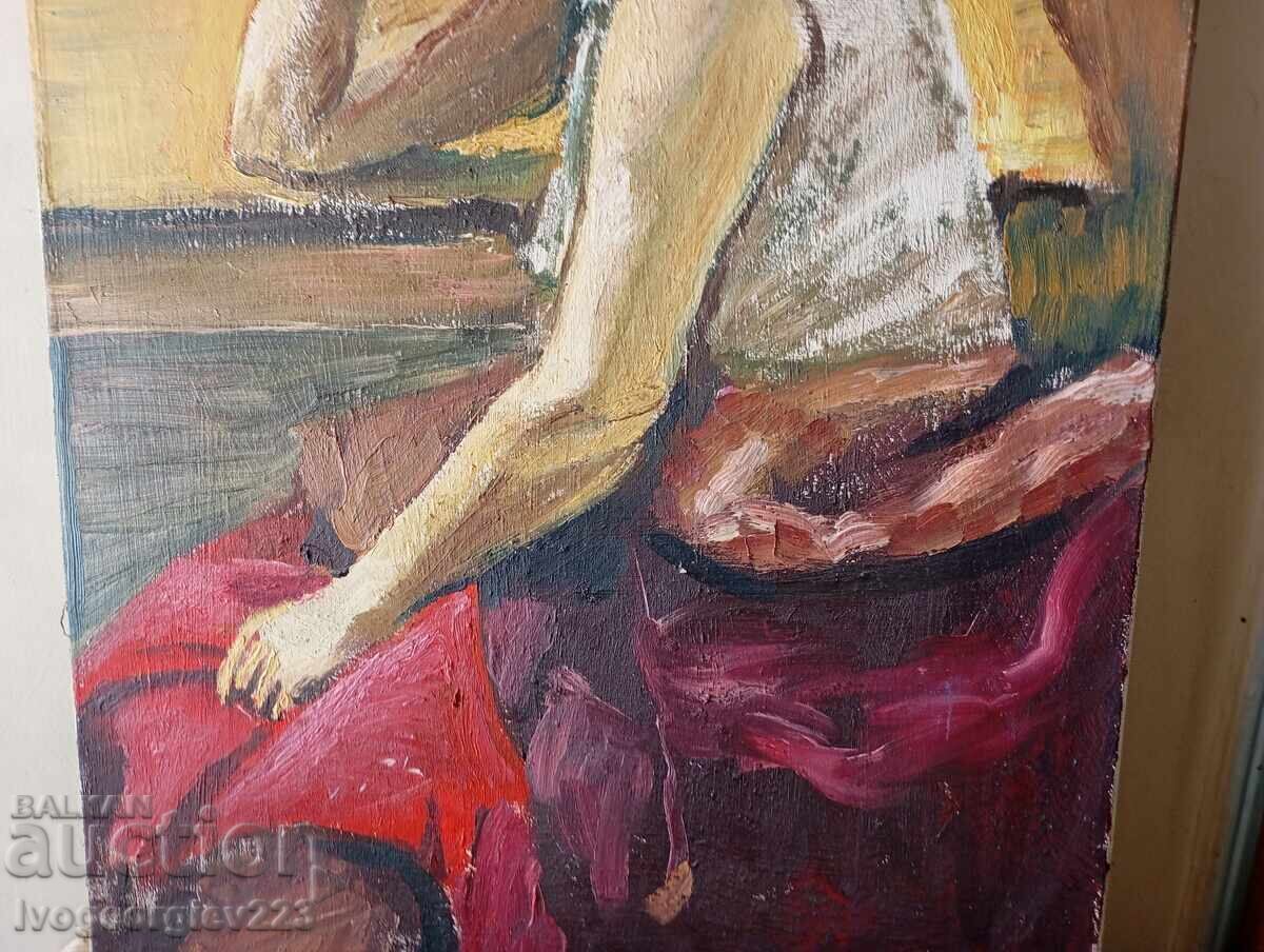 Auction  Painting - female figure