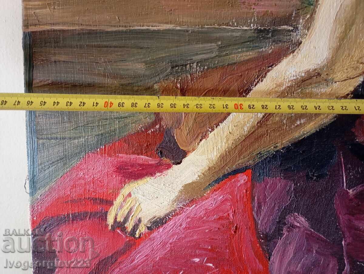 Delivery of Painting - female figure