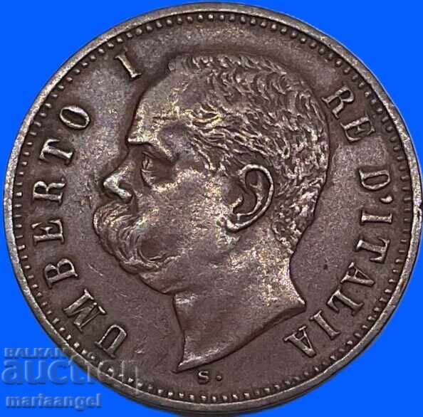 Аукцион 2 чентезими 1898 Италия крал Умберто I   4