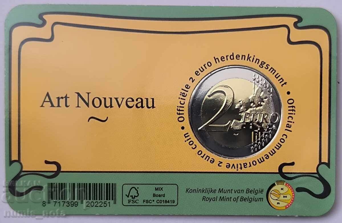 Belgia 2 euro 2023 Art Nouveau cu preț € 15.00 | 29.34 BGN