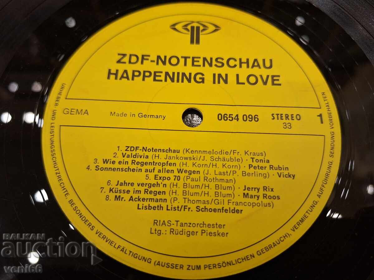 Livrarea Disc de vinil - ZDF