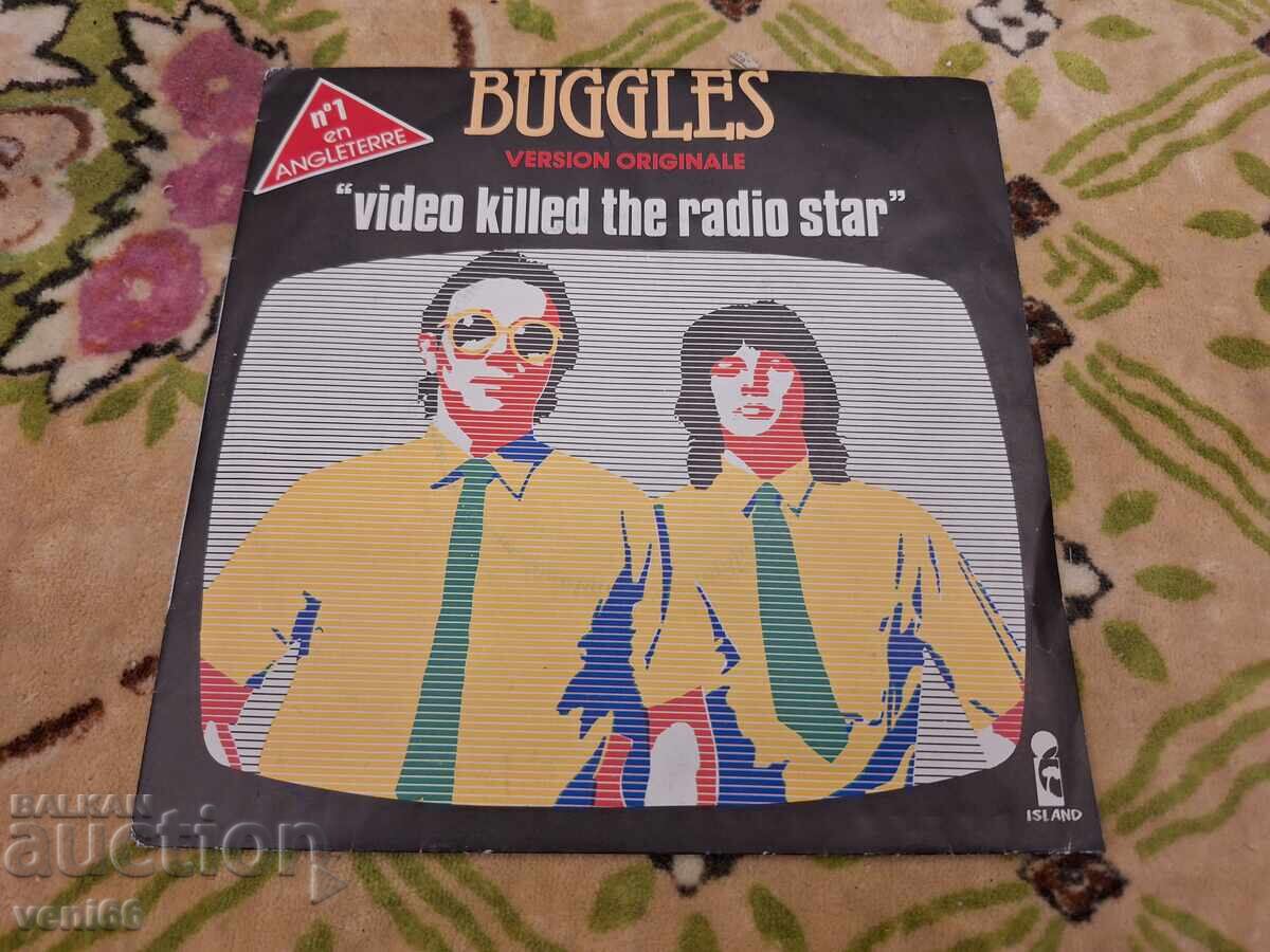 Disc de vinil - format mic - Buggles