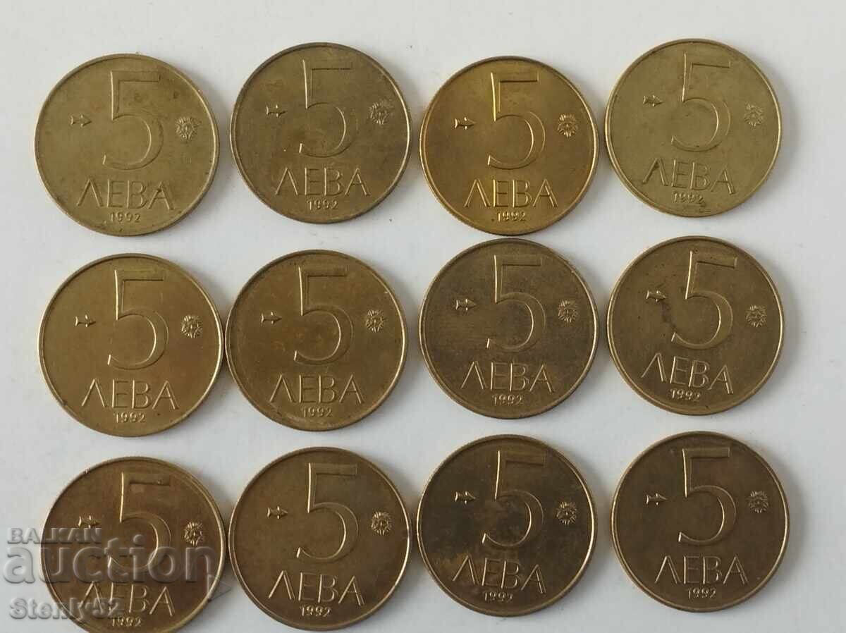 5 leva 1992