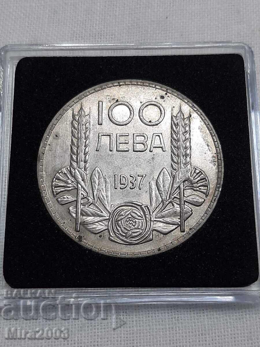 100 лева 1937 от 0.01 БЗЦ с цена € 22.00 | 43.03 лв.