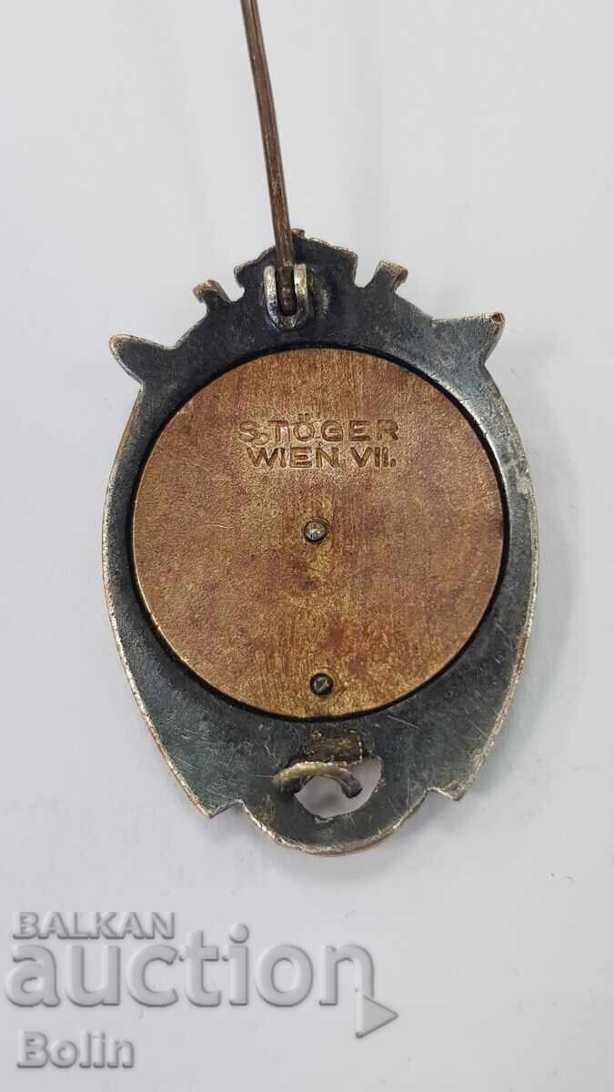 Rare royal, military badge "Our Cavalry Fund" - Vienna! - 5