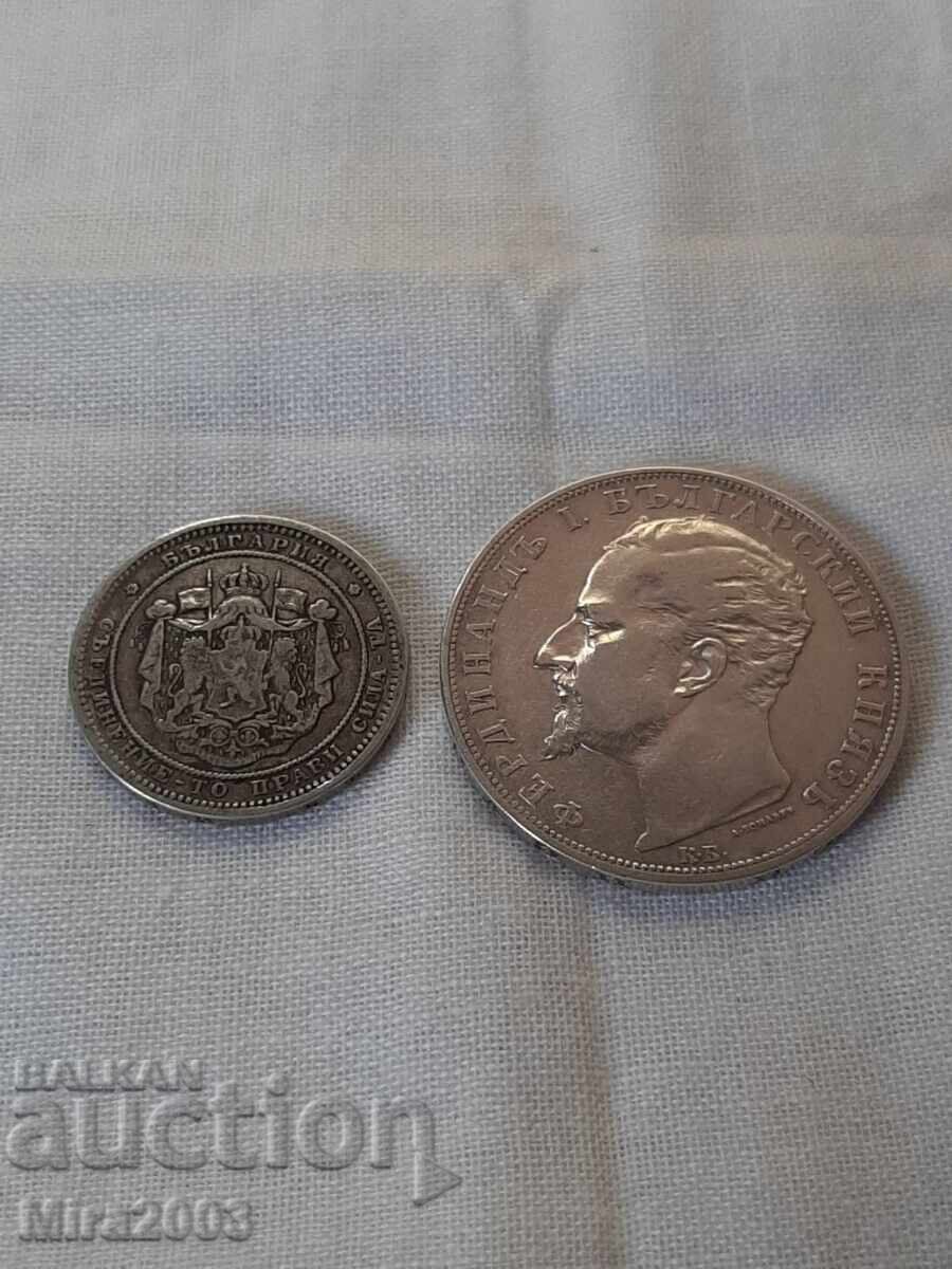 Livrarea 5 leva 1894 + cadou 2 leva 1882 de la 0.01 BGN Livrarea 5 leva 1894 + cadou 2 leva 1882 de la 0.01 BGN