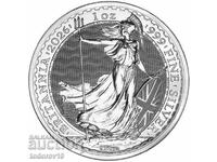 Ασήμι 1 oz Britannia 2026