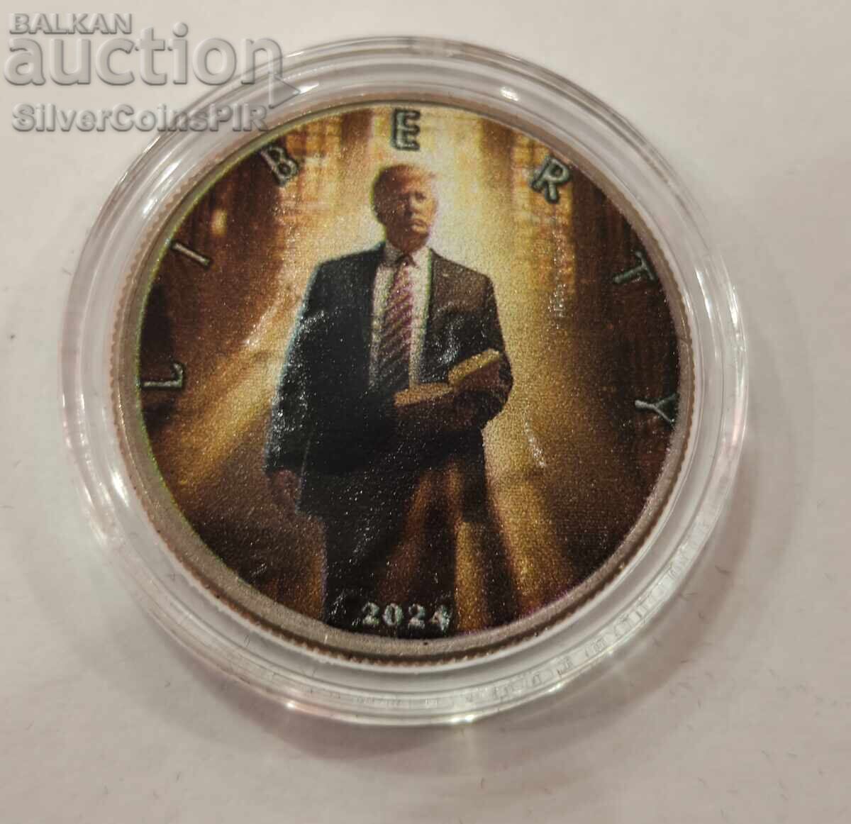 Monedă 50 Cenți Trump Președinte 2024 SUA cu preț € 5.99 | 11.72 BGN Monedă 50 Cenți Trump Președinte 2024 SUA cu preț € 5.99 | 11.72 BGN