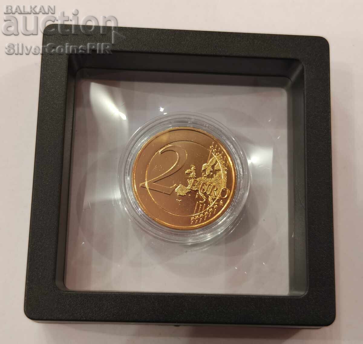 Monedă 2 Euro Bulgaria în Zona Euro 2026 cu preț € 25.00 | 48.90 BGN Monedă 2 Euro Bulgaria în Zona Euro 2026 cu preț € 25.00 | 48.90 BGN