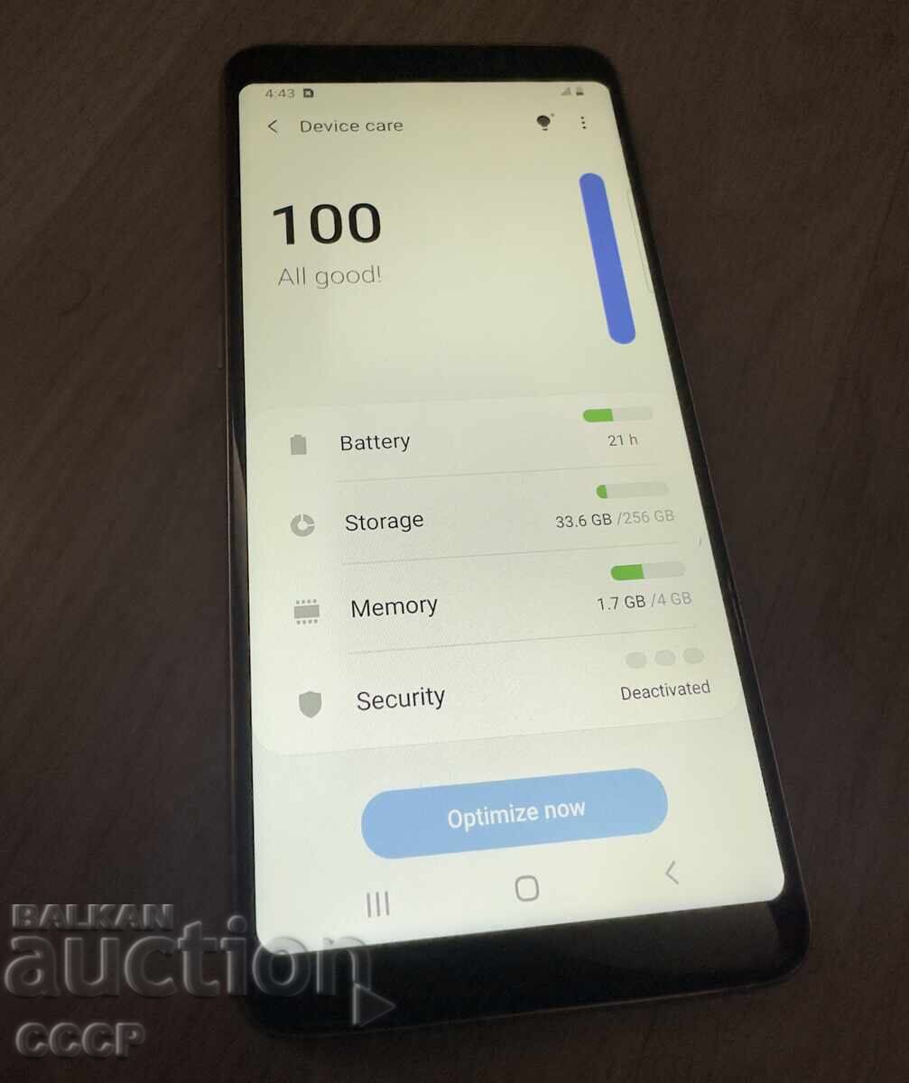 Samsung Galaxy S9 256GB în stare perfectă cu preț € 42.06 | 82.26 BGN