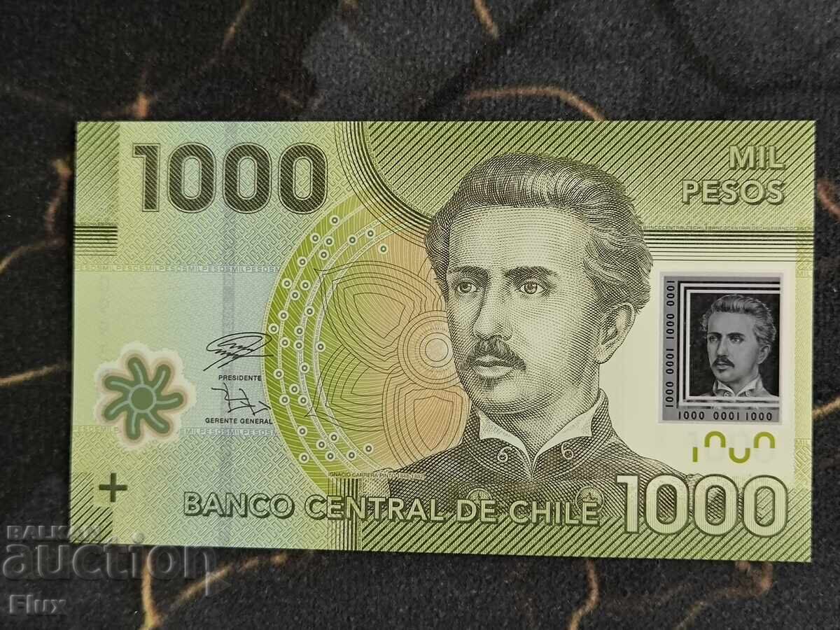 Банкнота - Чили - 1000 песо UNC | 2020г.
