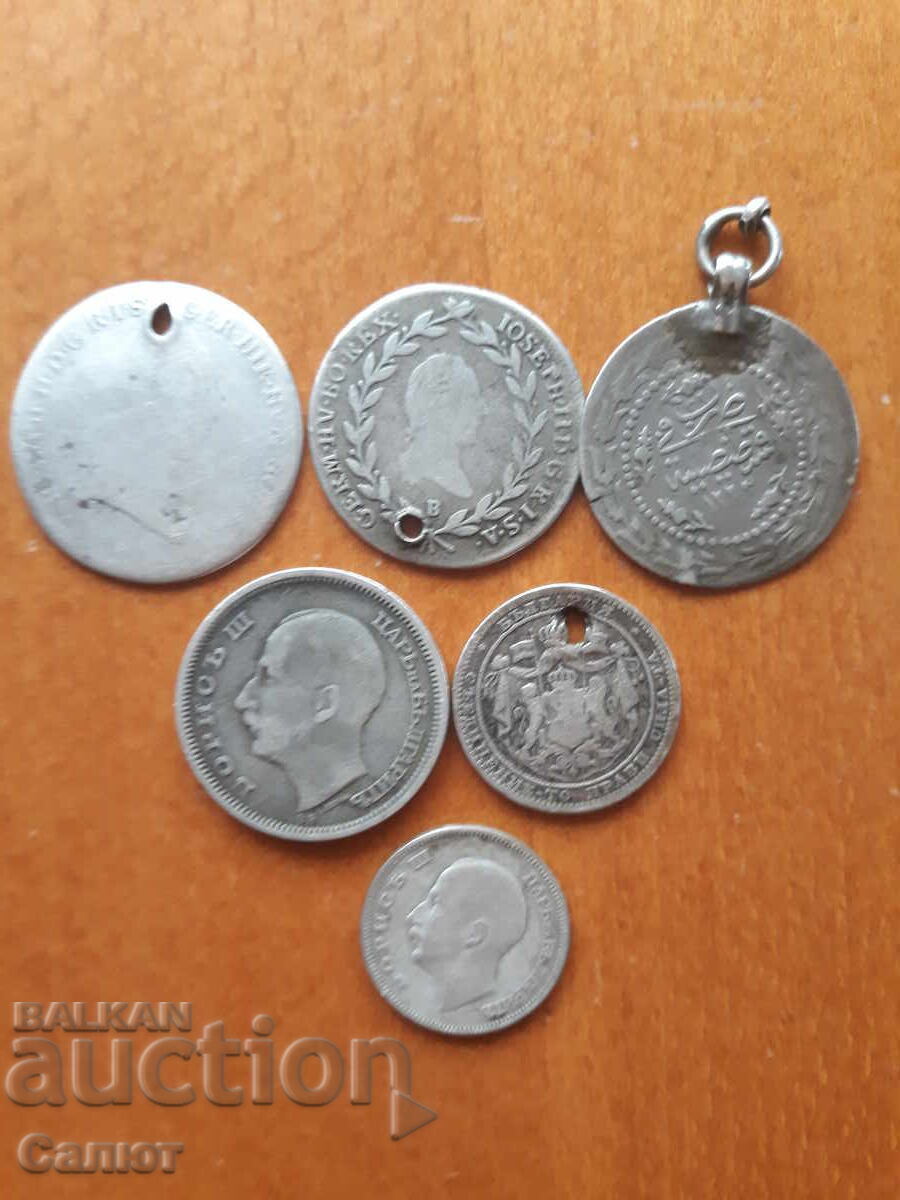 Licitație Monede regale de argint