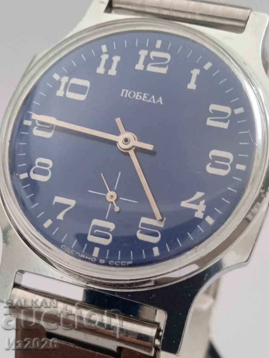 Ceas rusesc mecanic bărbătesc Pobeda cu preț € 50.00 | 97.79 BGN