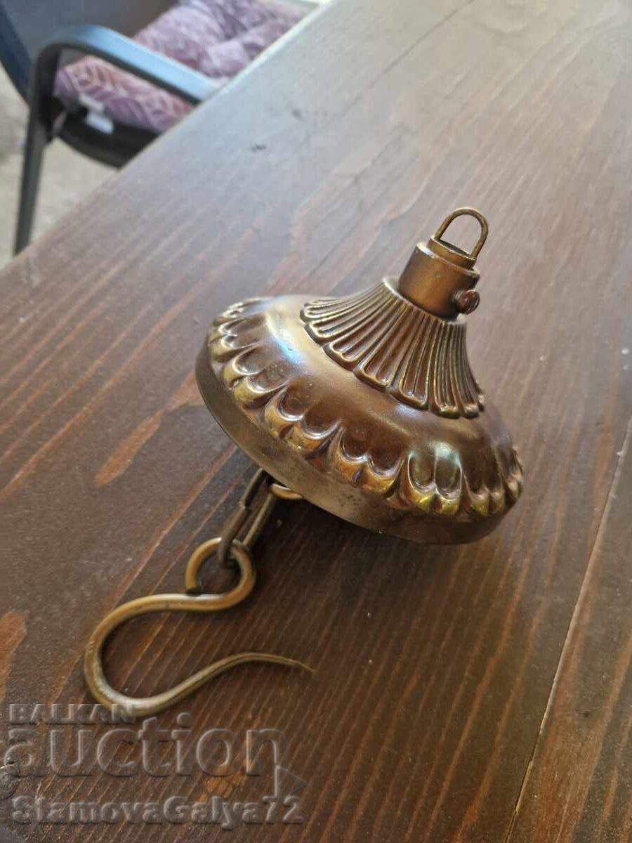Unique antique French bronze Empire style chandelier - 7