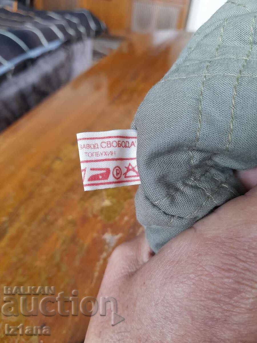 Căciulă veche de camuflaj, căști pentru urechi - 7