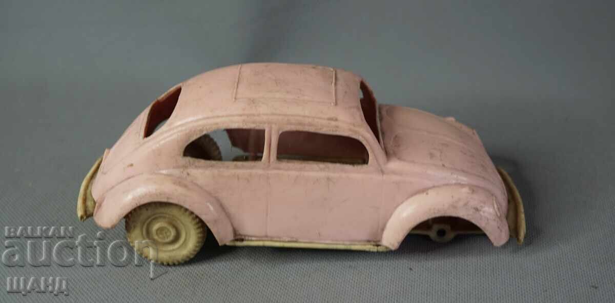 Δημοπρασία VW BEETLE Παλιό σοβιετικό πλαστικό παιχνίδι μοντέλο αυτοκινήτου Δημοπρασία VW BEETLE Παλιό σοβιετικό πλαστικό παιχνίδι μοντέλο αυτοκινήτου