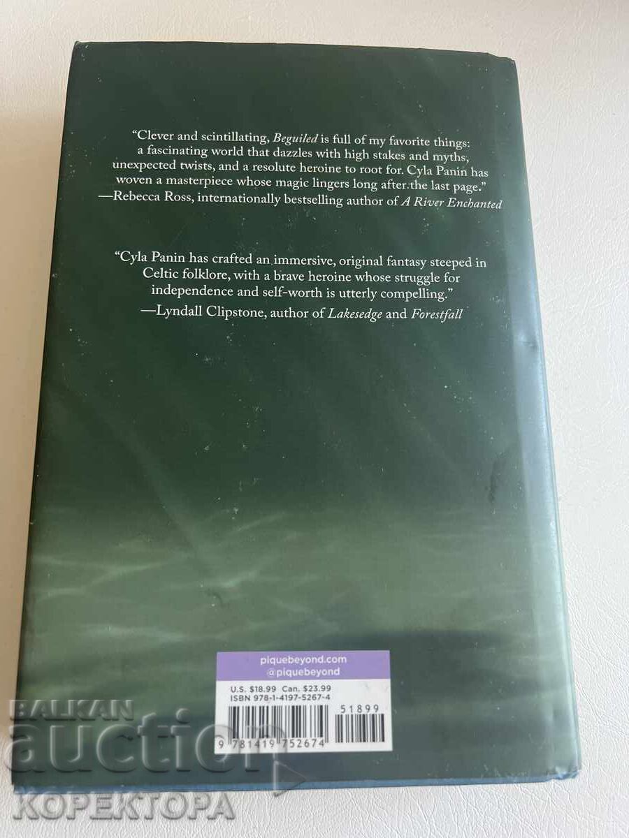Selling fantasy book "Beguiled" by Cyla Panin (in English) with price € 7.00 | 13.69 BGN