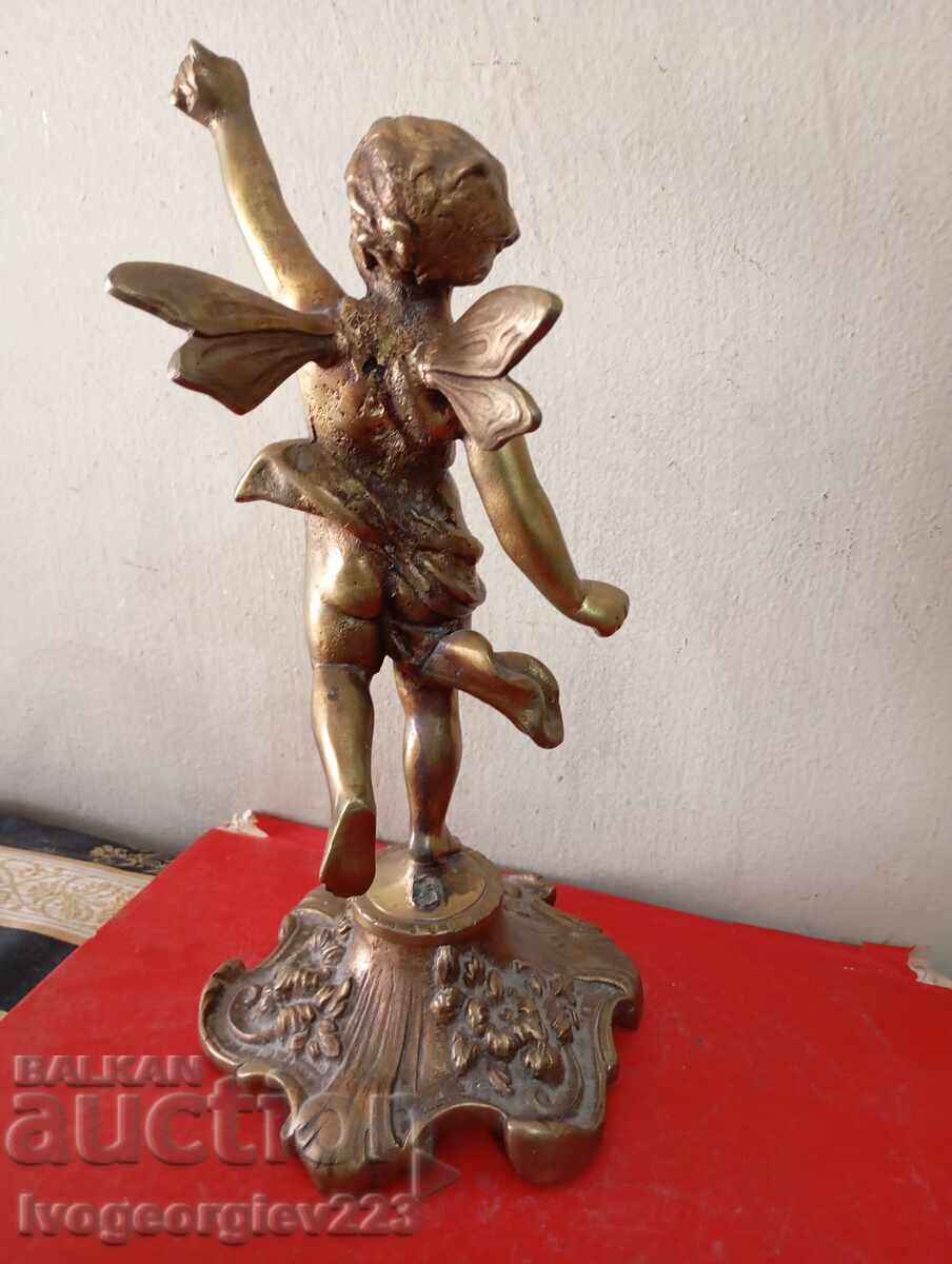 Cupidon din bronz aurit - 6