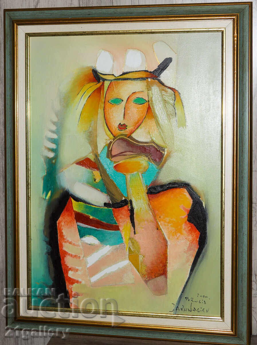 Ivan Yakhnadzhiev ελαιογραφία γυμνό σώμα με τιμή € 450.00 | 880.13 BGN