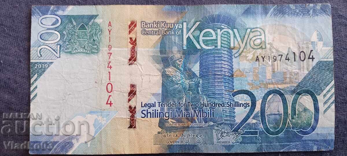 Kenya 200 șilingi 2019