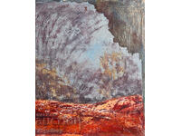 Contemporary Painting Abstract Composition Landscape