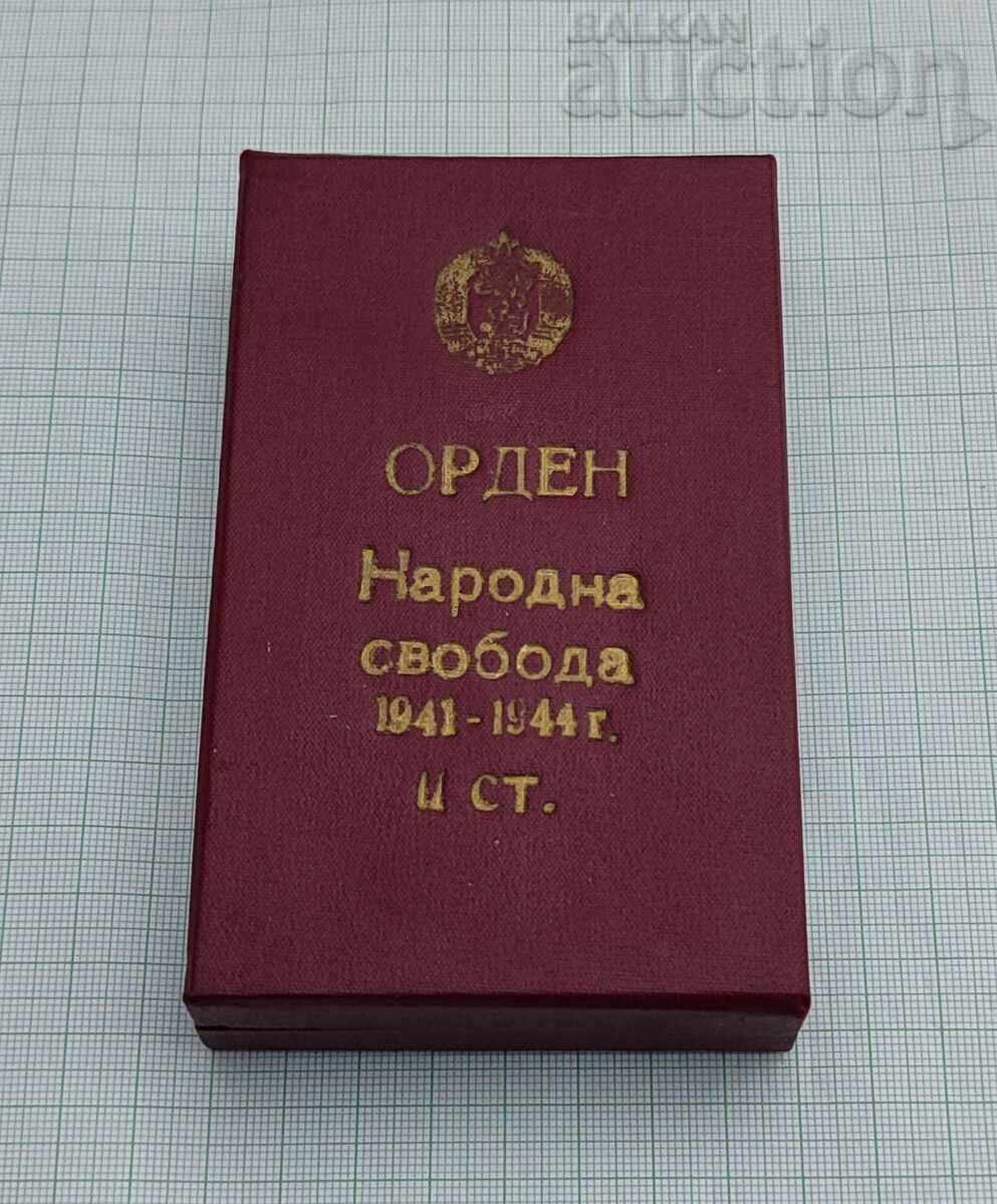 ORDINUL LIBERTATEA POPORULUI 1941-1944 GRADUL II EMAIL - 6
