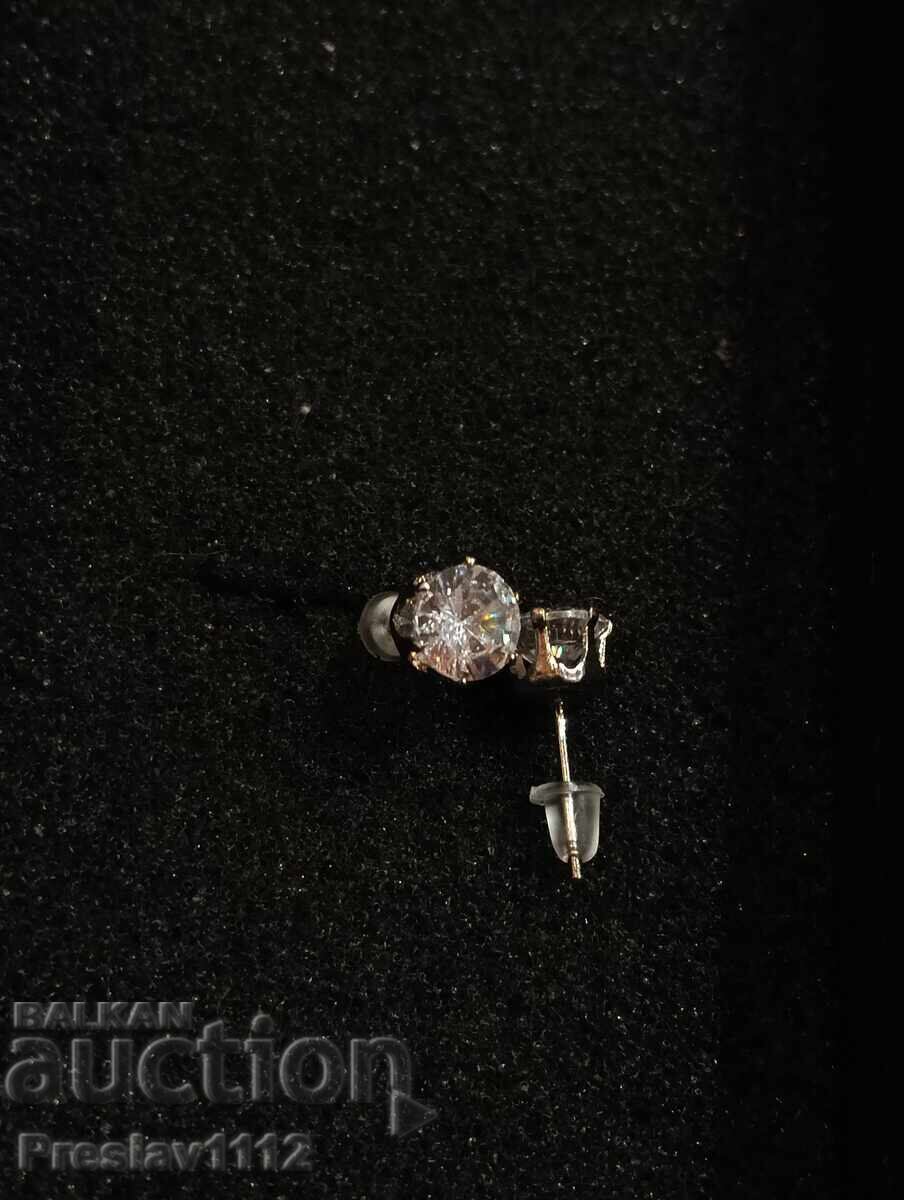 Обици с Мойсанит Brilliant 1ct - 5