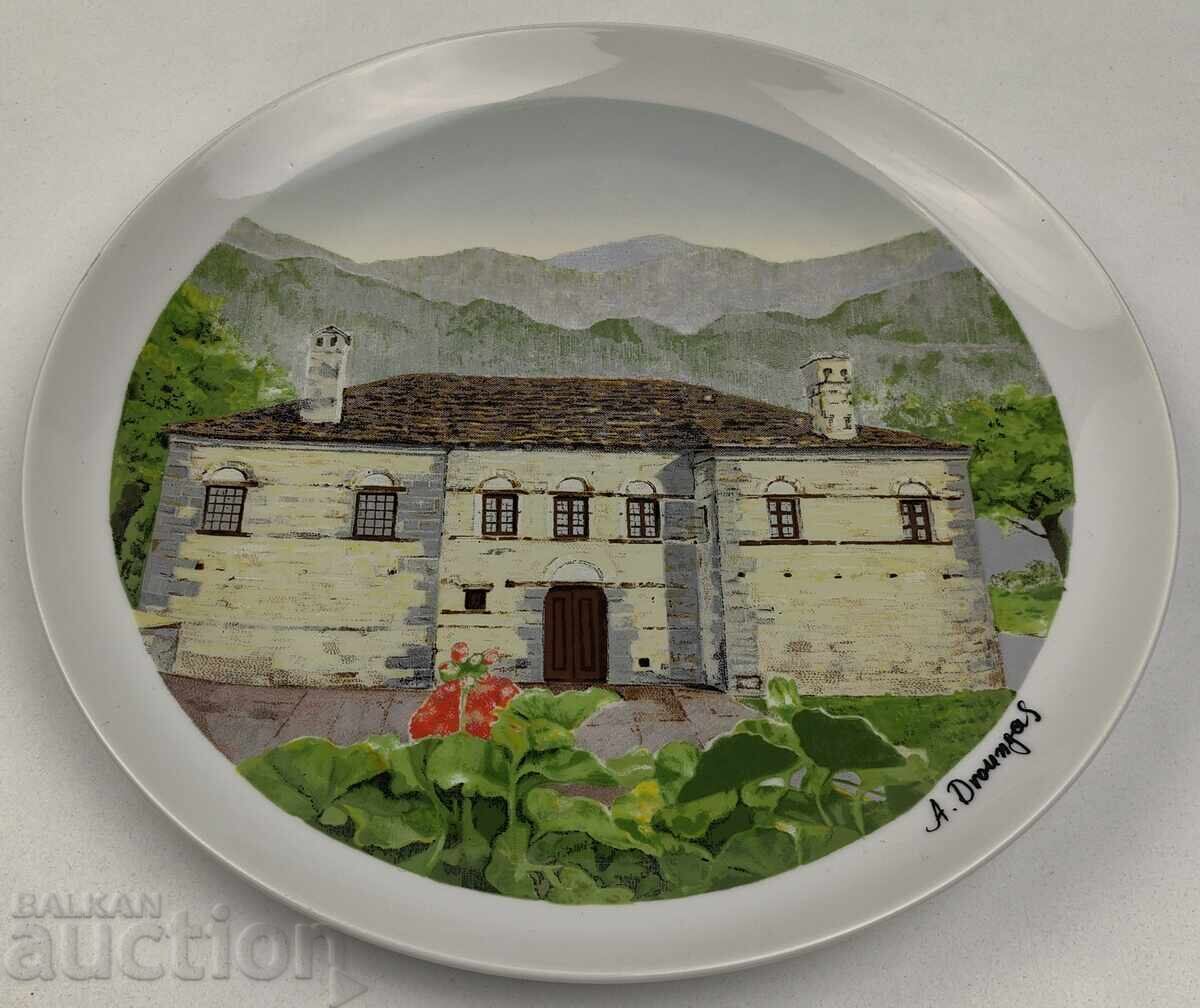 HEALTHY LARGE PORCELAIN PLATE FOR WALL PORCELAIN - 5 HEALTHY LARGE PORCELAIN PLATE FOR WALL PORCELAIN - 5