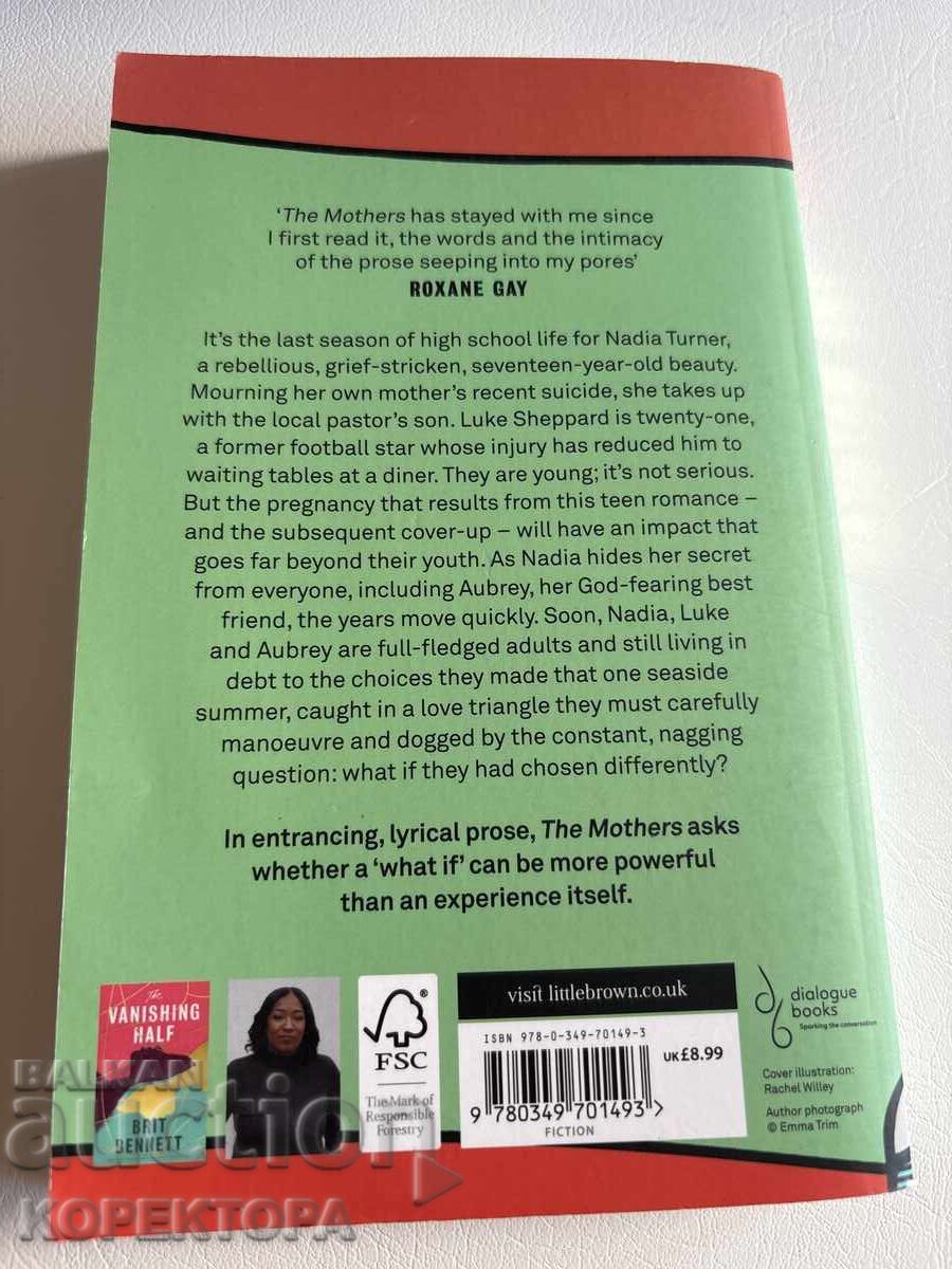 English book "The Mothers" – Brit Bennett (New York Ti with price € 5.00 | 9.78 BGN