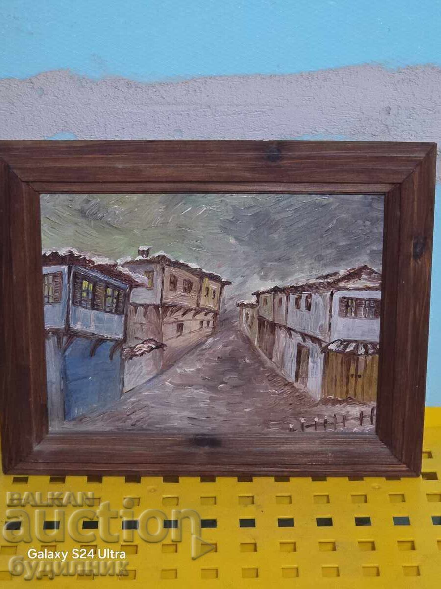 Auction  Unique painting from Cent. BZC TAKE A LOOK