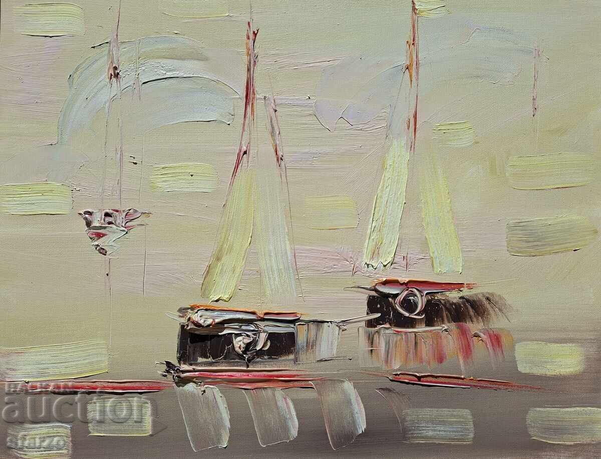 Delivery of Painting by Pavel Mitkov