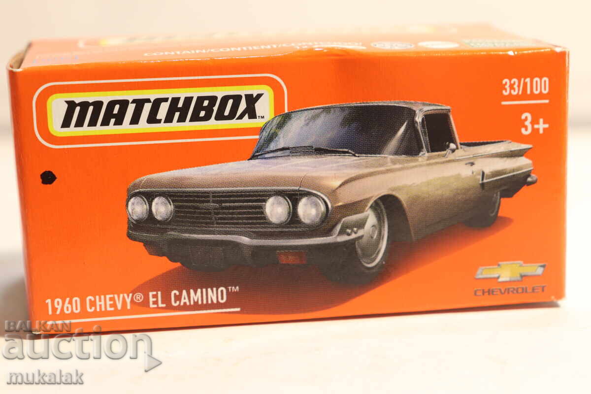 1:64 MATCHBOX CHEVY EL CAMINO MAȘINUȚĂ MODEL cu preț € 6.00 | 11.74 BGN