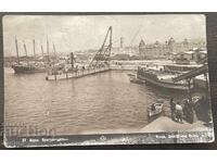 5873 Kingdom of Bulgaria postcard Varna port 1931 Paskov