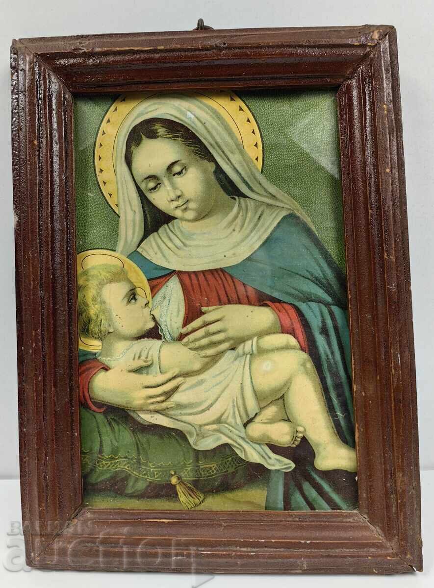 .19 FECIOARA A LUI HRISTOS LITografie BISERICA RELIGIOSA