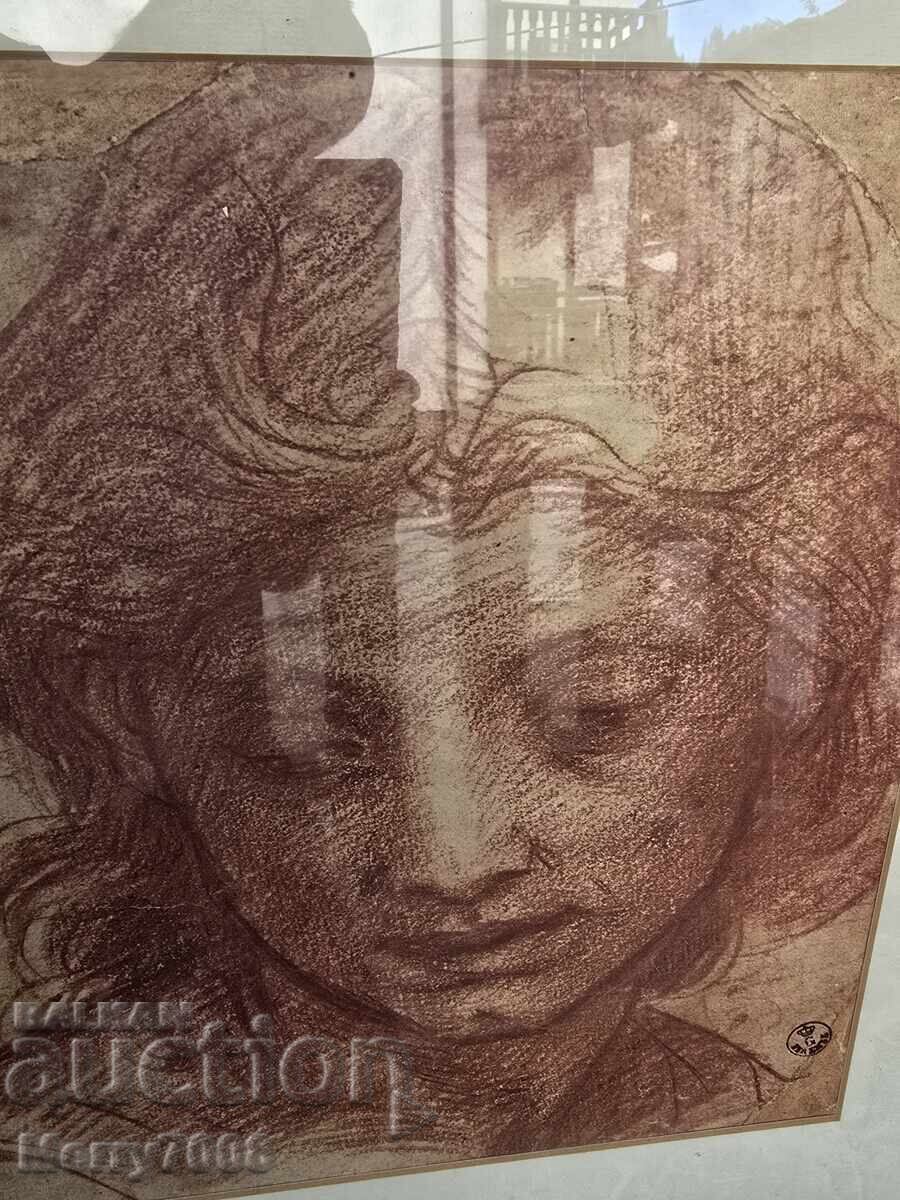 For sale: drawing – female portrait !!!