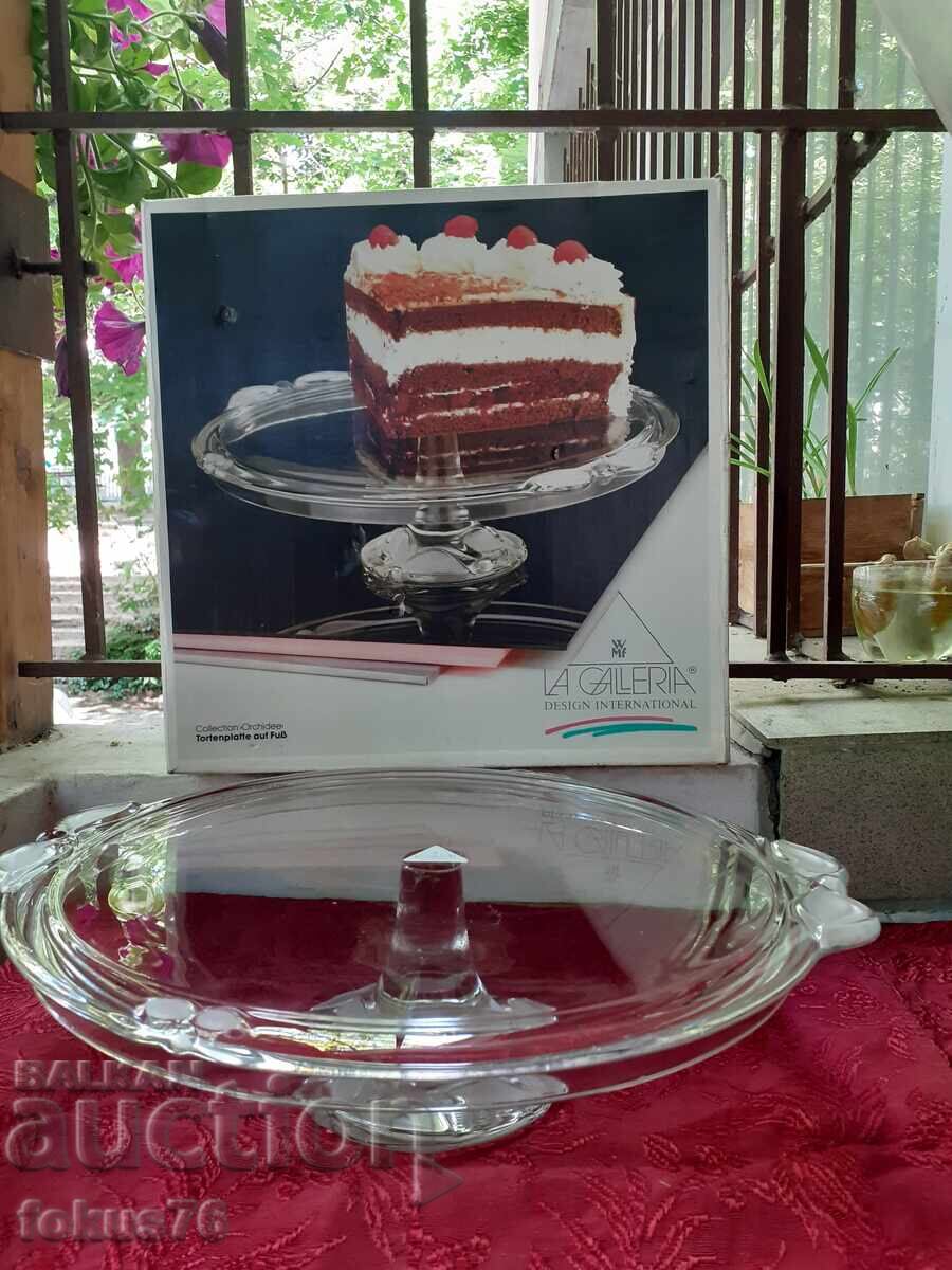 WMF - platou pentru tort - nou-nouț cu cutie