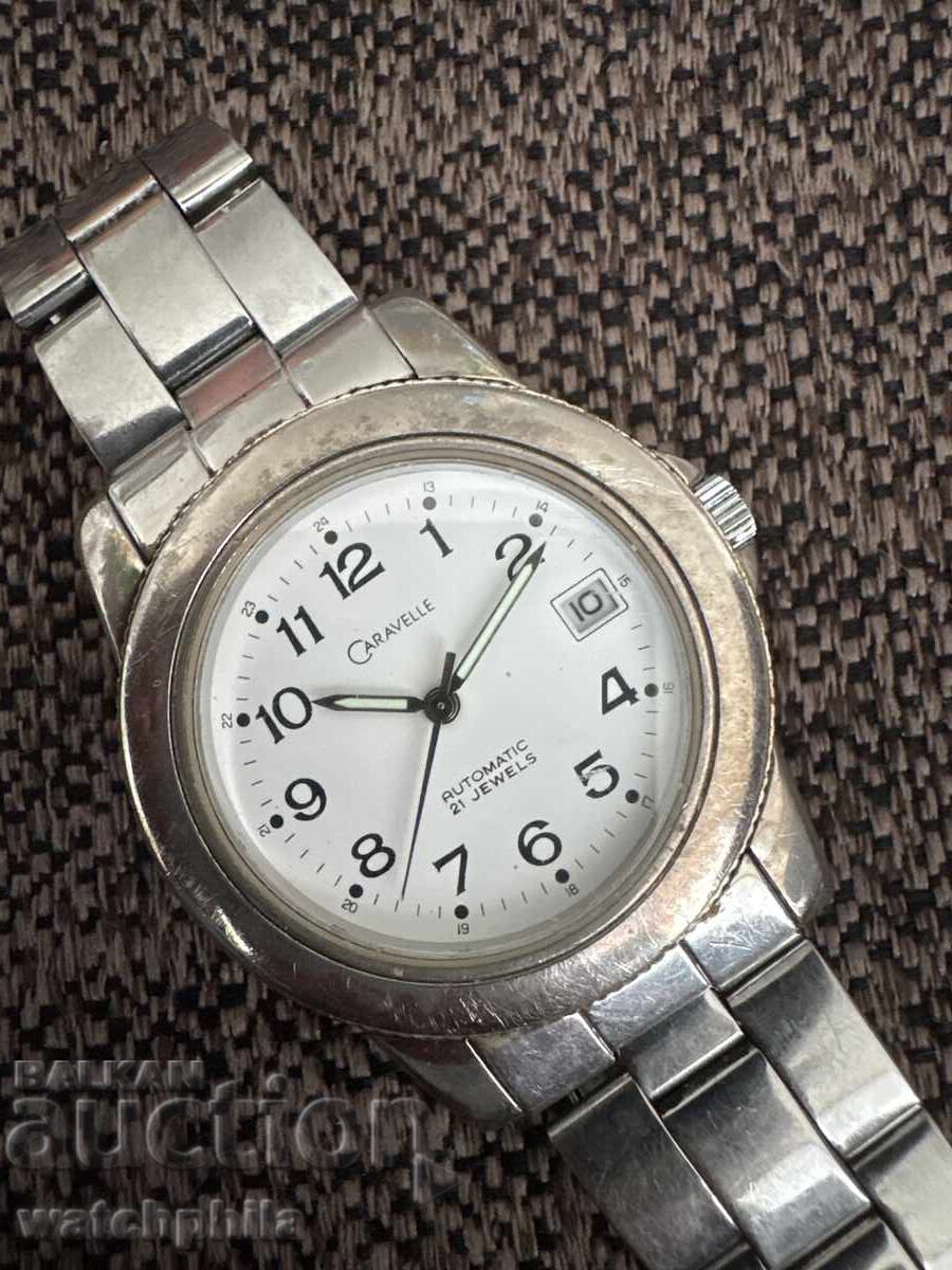 Caravelle Automatic men's watch. Works, rare