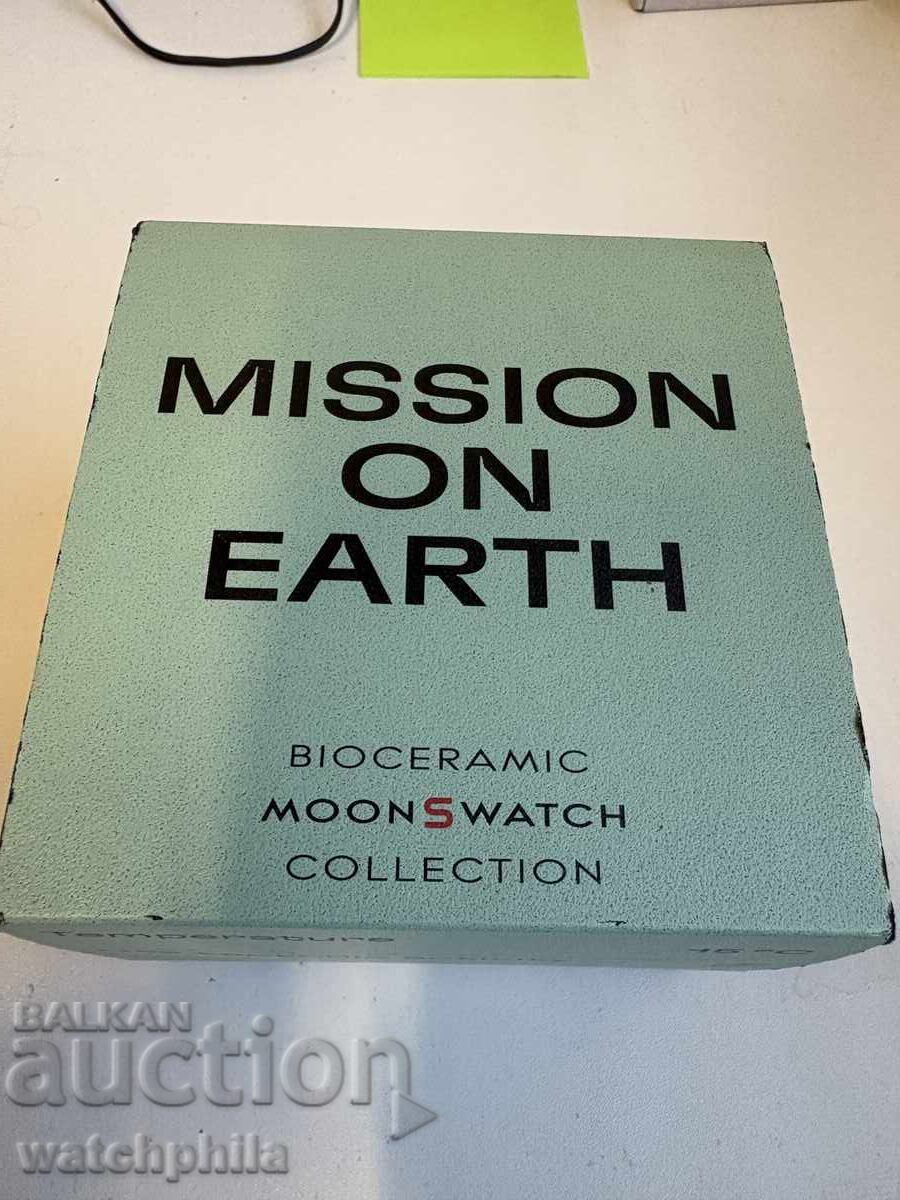 Omega x Swatch Moonswatch, mission on Earth.Оригинален - 7