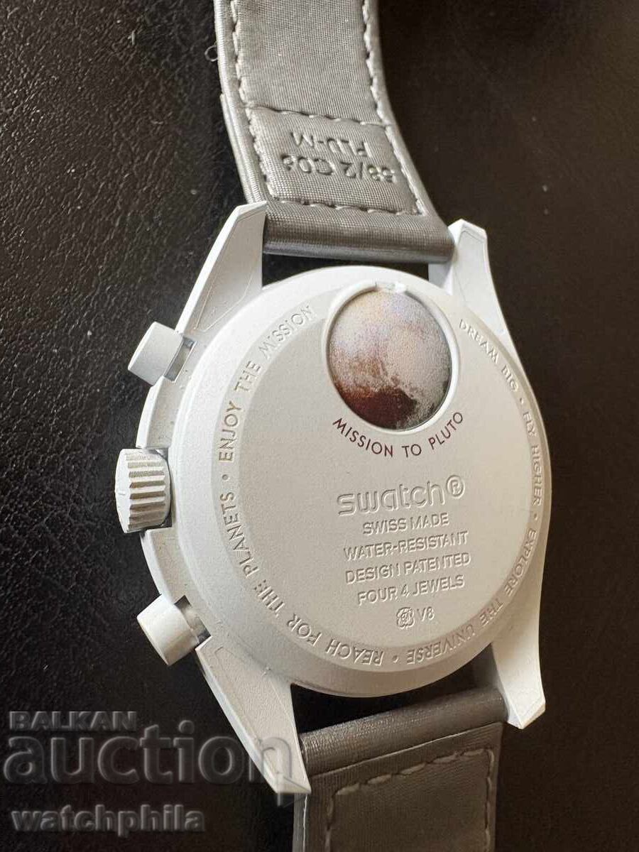 Omega x Swatch Moonswatch, mission to pluto .Оригинален - 5