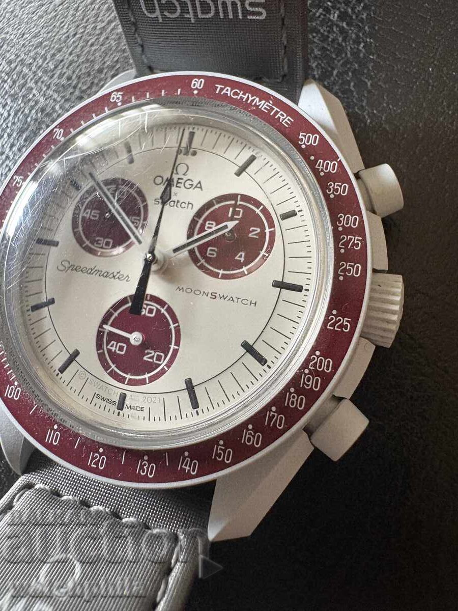 Omega x Swatch Moonswatch, mission to pluto .Оригинален - 6