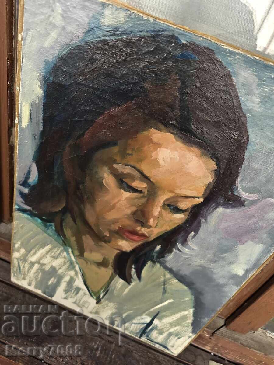 Licitație Vând tablou vechi de maestru – ulei pe pânză!
