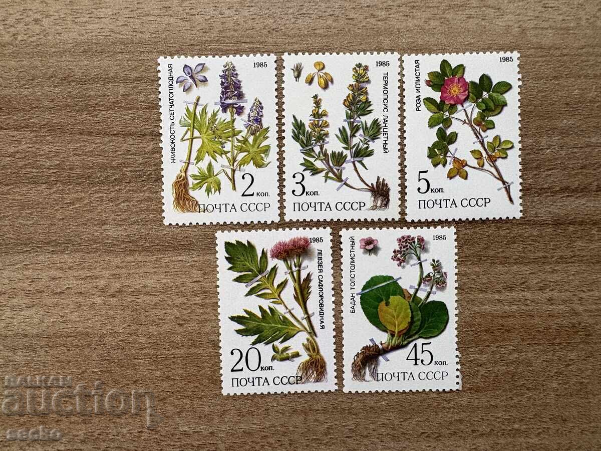 URSS - Plante din Siberia (1985) MNH