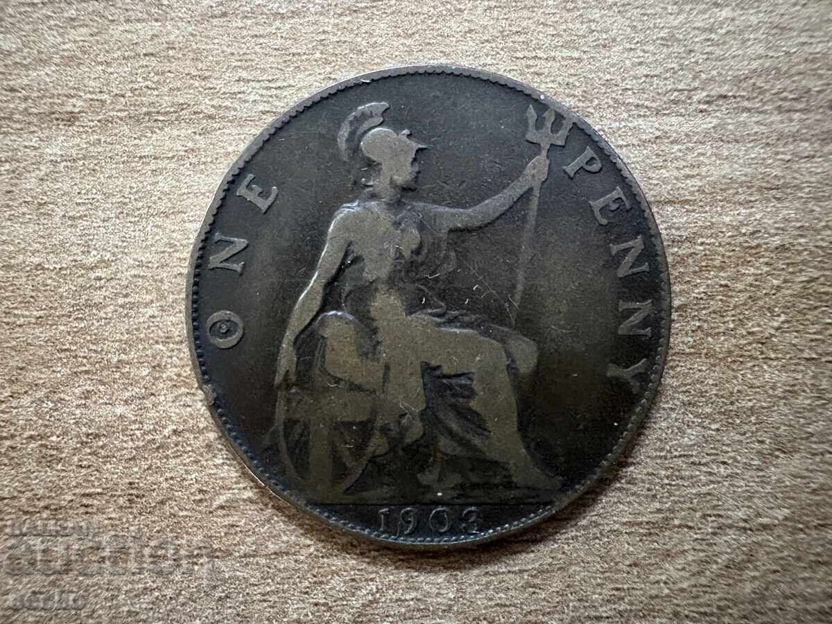 Marea Britanie - 1 penny (1903)