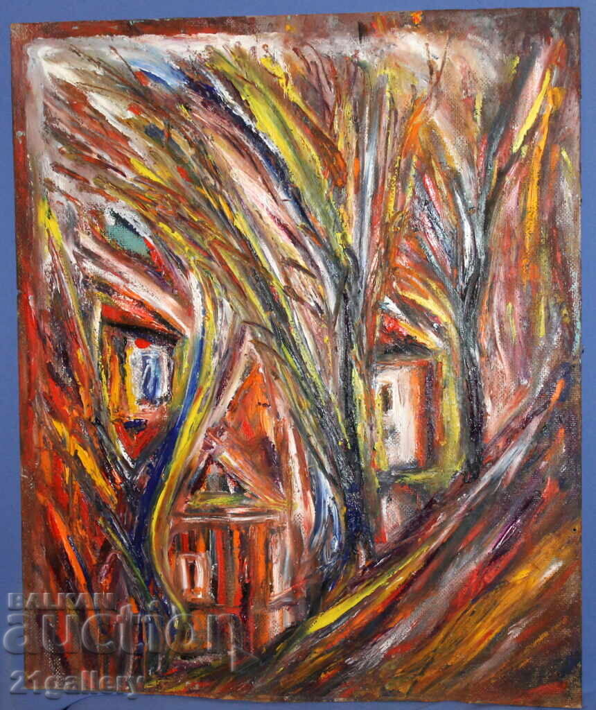 Auction  Valentine Radenovski Oil Painting Landscape