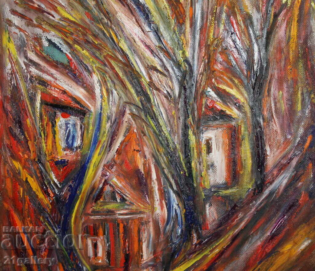 Delivery of Valentine Radenovski Oil Painting Landscape