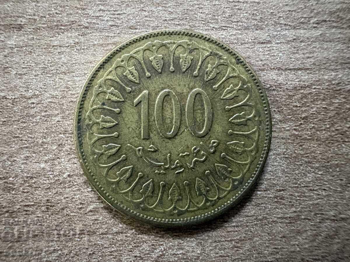 Tunisia - 100 milimi (2008) Tunisia - 100 milimi (2008)