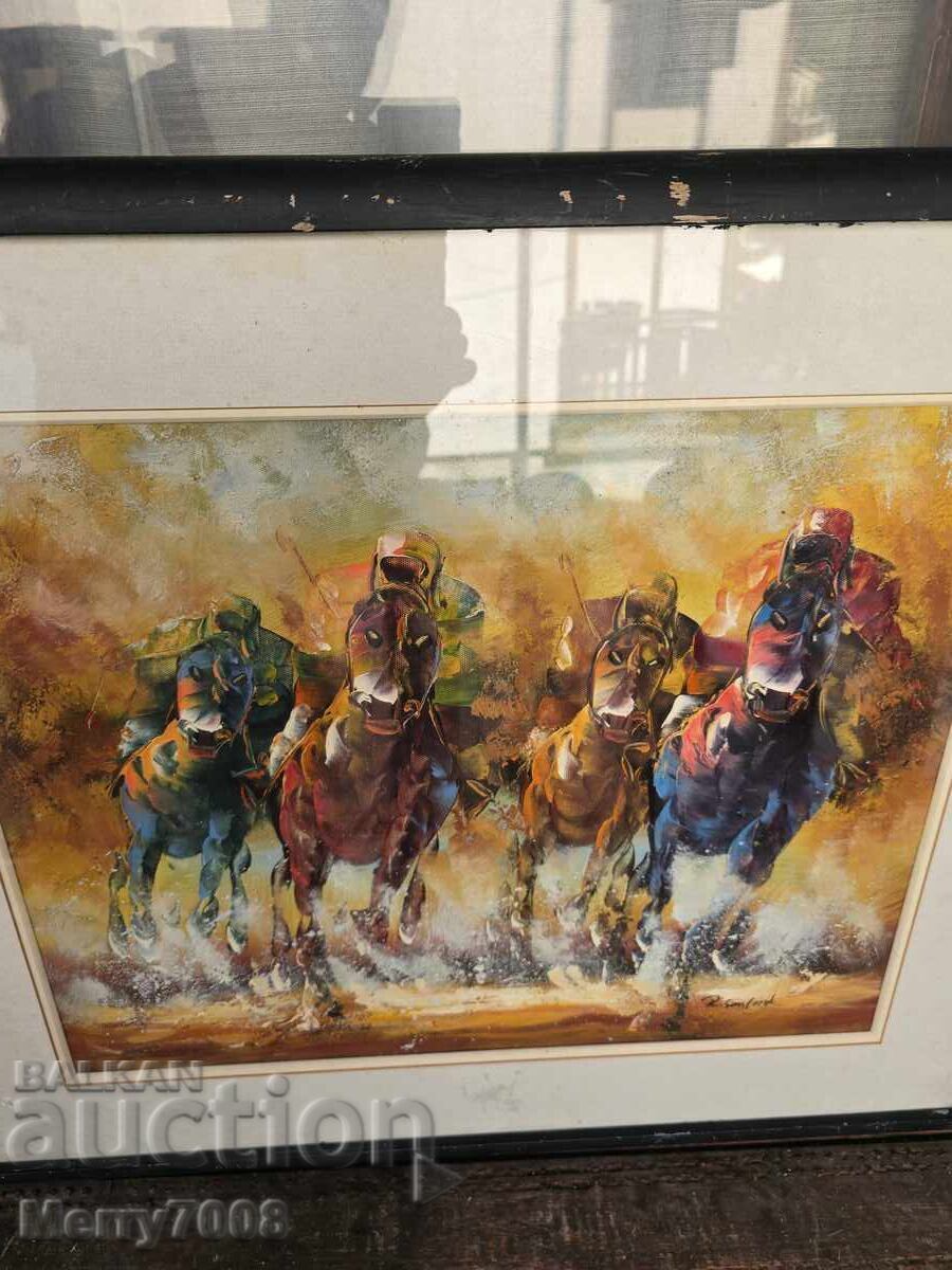 For sale: dynamic painting - R. Sanford !!!
