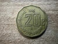 Mexic - 20 centavos (1995)