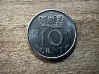 Netherlands - 10 cents (1950)